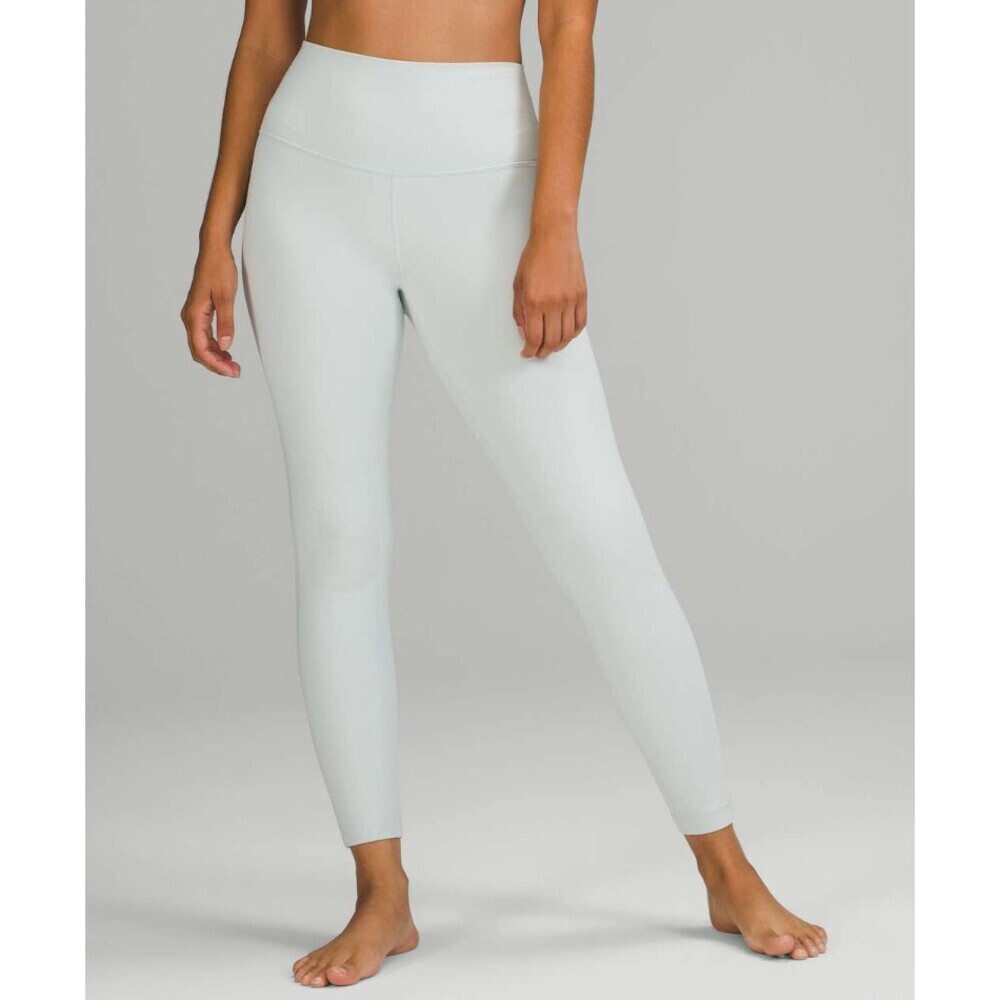 Lululemon Align High-Rise Pant 25" Ocean Air Light Blue Size 10